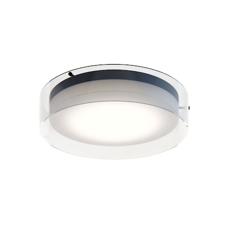 Afx Studio 16-in. LED Ceiling Flush Mount, Polished Chrome STDF16LAJD1PC